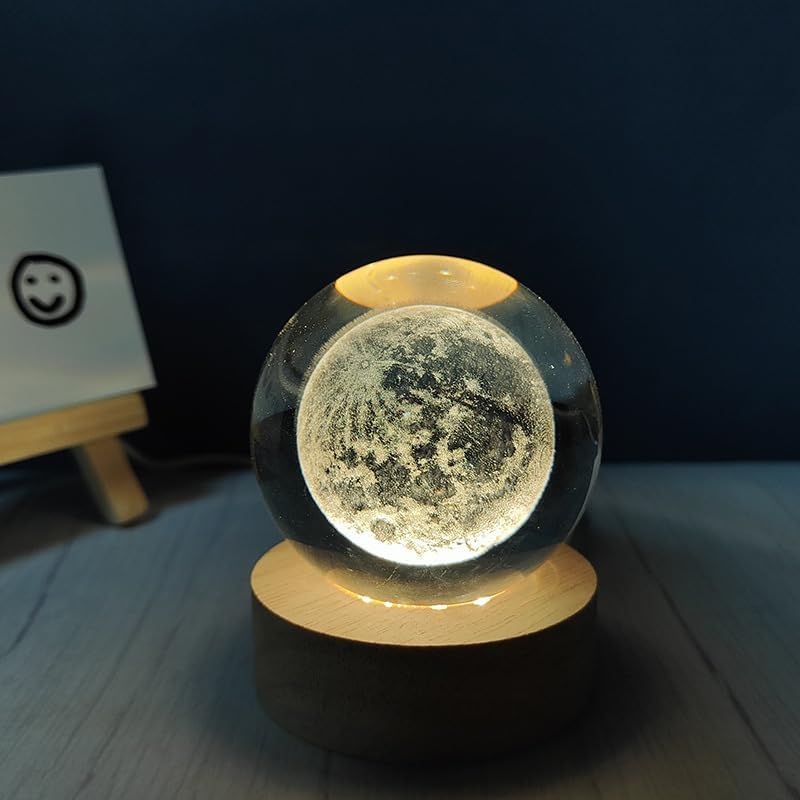 3D Moon Night Light