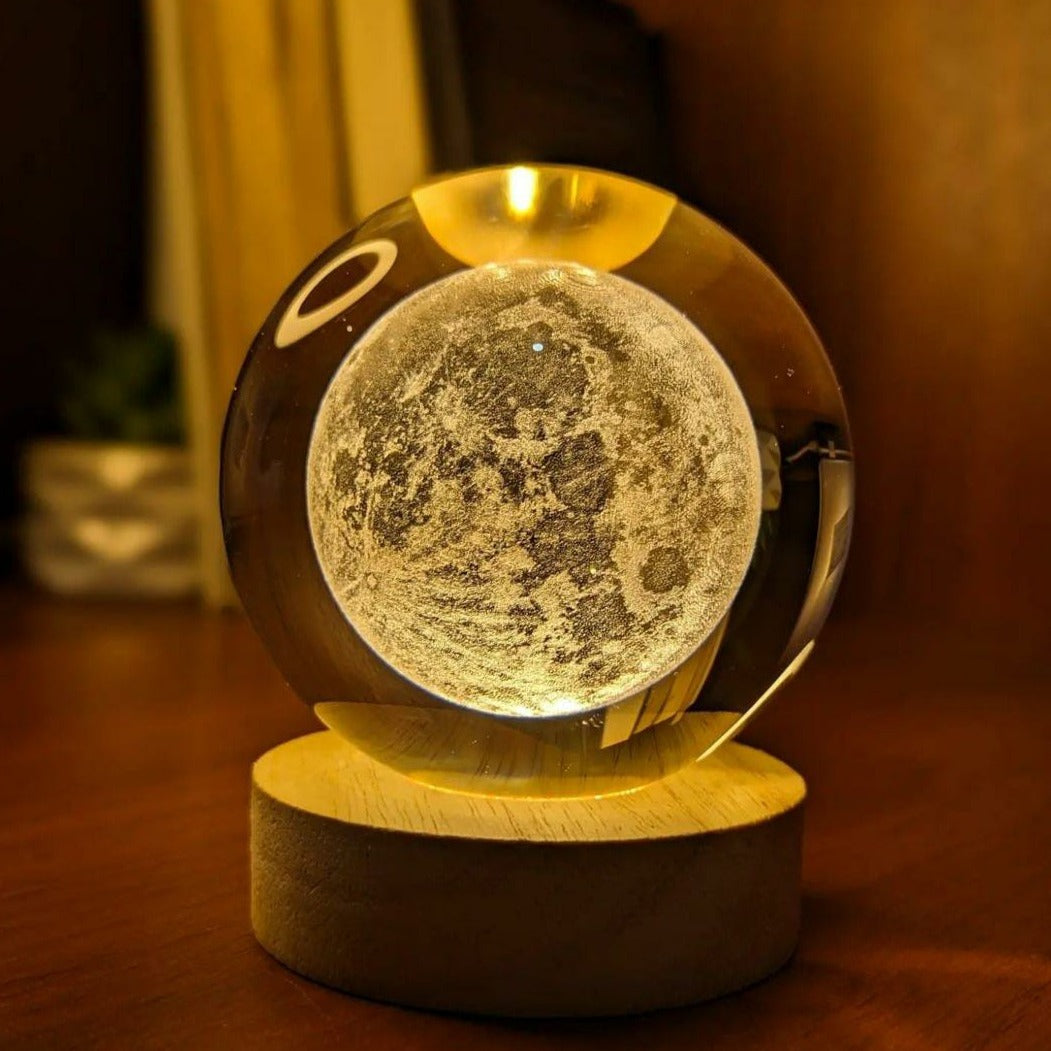 3D Moon Night Light